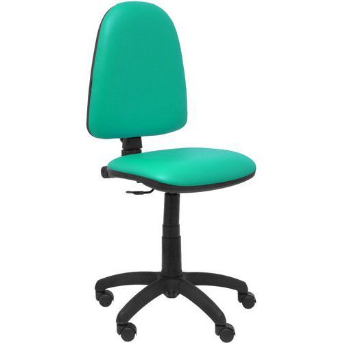 CHAISE AYNA EN SIMILICUIR - ROUE NYLON - TURQUOISE - PIQUERAS Y CRESPO