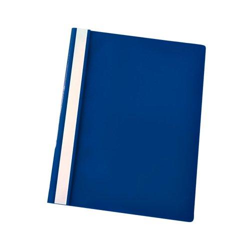 CHEMISE DE PRÉSENTATION À LAMELLES ESSELTE VIVIDA 22 X 31 CM BLEU FONCÉ - BOÎTE DE 25