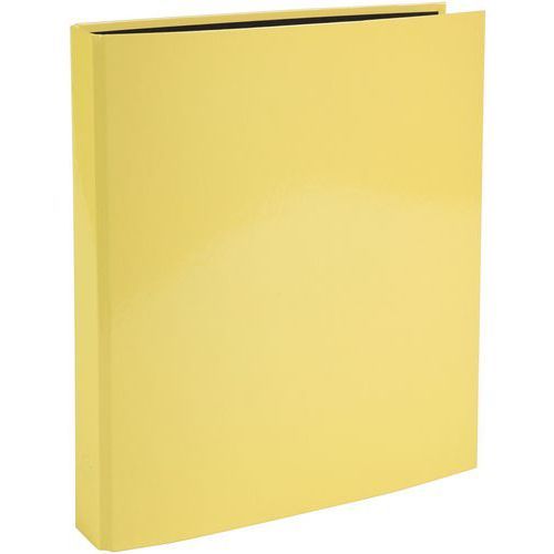 CLASSEUR À 4 ANNEAUX AQUAREL JAUNE - EXACOMPTA