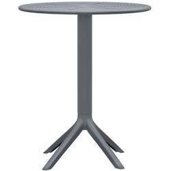 CLP Table Lacota Ø 60 cm Anthracite - gris plastique 325385_0