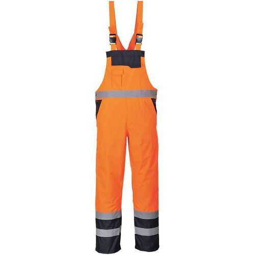COTTE HAUTE-VISIBILITÉ MATELASSÉE S489 ORANGE S - PORTWEST