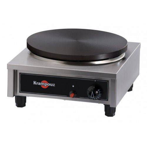 CRÊPIÈRE GAZ THERMOSTATIQUE KRAMPOUZ Ø 35 CM CHÂSSIS CARRÉ GAMME CONFORT