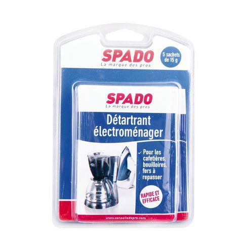 DÉTARTRANT ÉLECTROMÉNAGER SPADO - BOÎTE DE 5 SACHETS DE 15 G