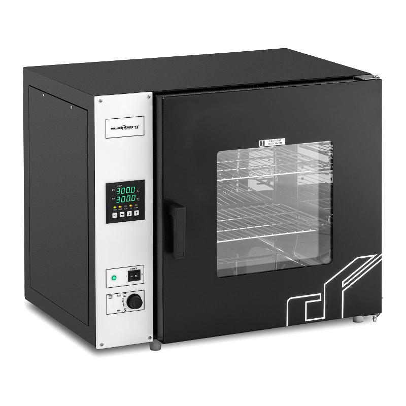 ÉTUVE DE SÉCHAGE POUR PAILLASSE LABORATOIRE FOUR CONVECTION (58 LITRES, 1 670 WATTS, 50-300 °C, PROTECTION ANTISURCHAUFFE, AFFICHAGE LED, ACIER & INOX) 14_0005867_0