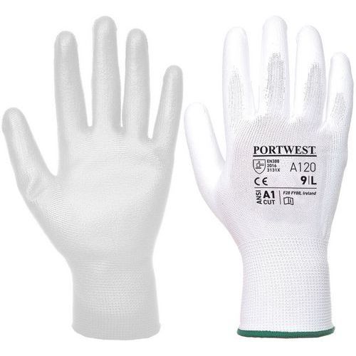 GANT DE MANUTENTION ENDUCTION PU A120 BLANC 6 - PORTWEST