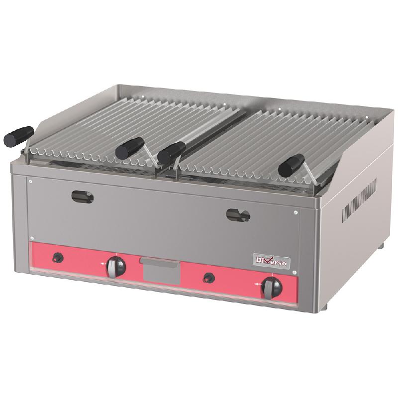 Grill double pierre de lave 1 module 8 kw - PWR-GRL-G8_0
