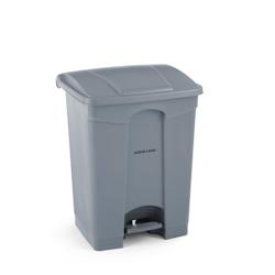 Hendi Conteneur à déchets rectangulaire avec pédale - 68L - 504x412x(H)673mm - Finedine - 691151_0