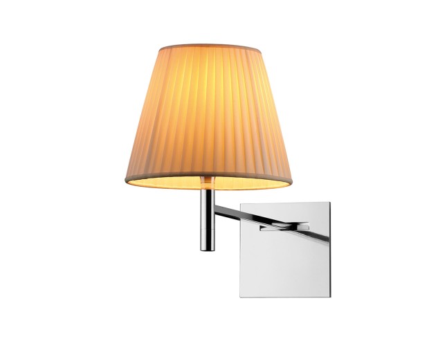 KTribe W - Lampe murale design par Philippe Starck - Flos, avec variateur d'intensité et abat-jour en tissu_0