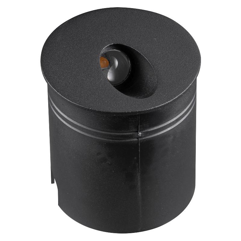 MANTRA ILUMINACIÓN LUMINAIRE ENCASTRABLE LED ASPEN IP65, ROND, NOIR