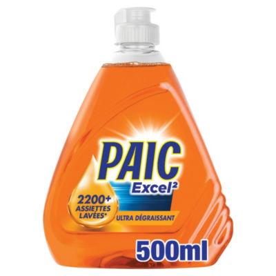 Liquide vaisselle Paic Excel 2 Ultra Dégraissant 500 ml_0