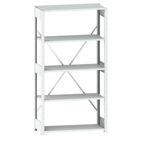 LISTA - UNITÉ DE BASE L1006 (HXLXP) 220 X 100 X 40CM 160KG R7035