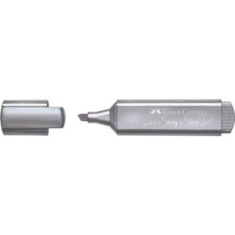 LOT DE 15 - FABER-CASTELL SURLIGNEUR TEXTLINER 46 METALLIC, ARGENT