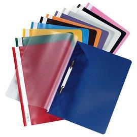 LOT DE 40 - CHEMISE À LAMELLE, A4, EN FILM PP, ORANGE