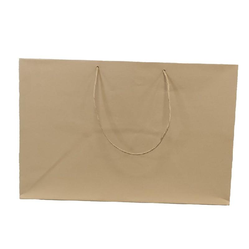 Maxi sac kraft à poignées torsadées 48 x 32 x 32 cm par 10_0