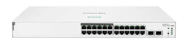 Networking Instant On Switch 24p Gigabit CL4 PoE 2p SFP 195W 1830_0