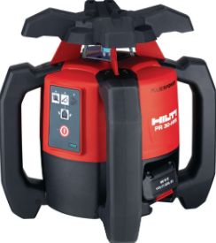 Niveau laser rotatif extérieur pr 30-hvs a12 - hilti france - plage de fonctionnement avec récepteur laser (diamètre): 2 à 500 m_0