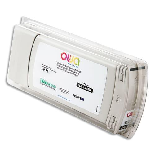 Owa cartouche compatible jet d'encre remanufacturée noir mat hp 761 / cm 997 a b45141ow_0