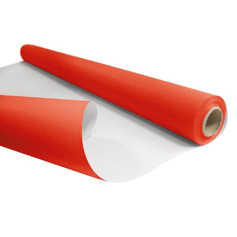 Papier kraft blanchi rouge 60g/m2  0,80x40 m_0