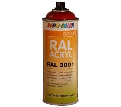 PEINTURE ACRYLIQUE BRILLANT RAL 3001 ROUGE SIGNAL