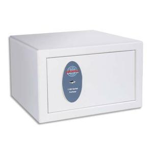 Phoenix coffre-fort de sécurité fortress 7 litres, serrure à clé - dimensions l35 x h22 x p30 cm_0