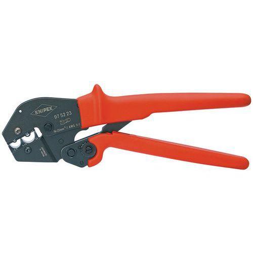 PINCE À SERTIR - GAINAGE PVC - POUR COSSES TUBULAIRES 16 / 25 MM² - KNIPEX