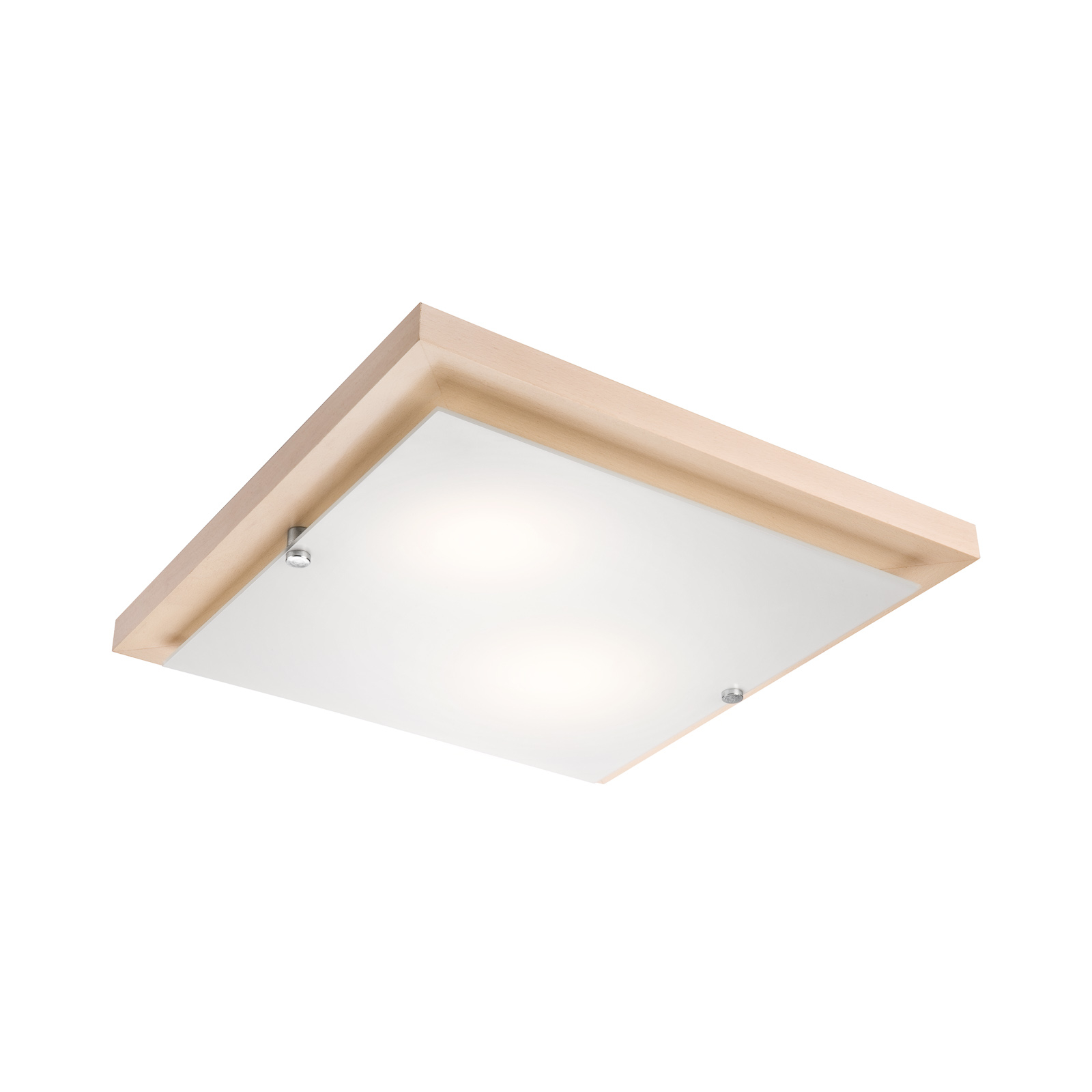 ENVOSTAR KERIO PLAFONNIER, 35X35 CM, PIN NATUREL