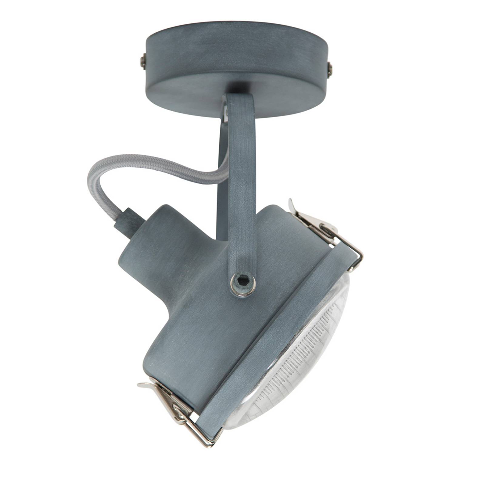 K.S. VERLICHTING PLAFONNIER SATELLITE INCLINABLE EN GRIS