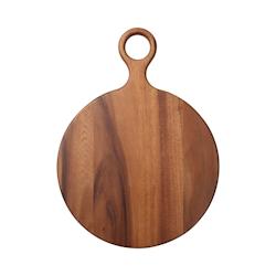 Planche à découper ronde 33 cm en acacia -  Marron Rond Bois T&g Woodware 45x cm - marron Bois massif 5013338091294_0
