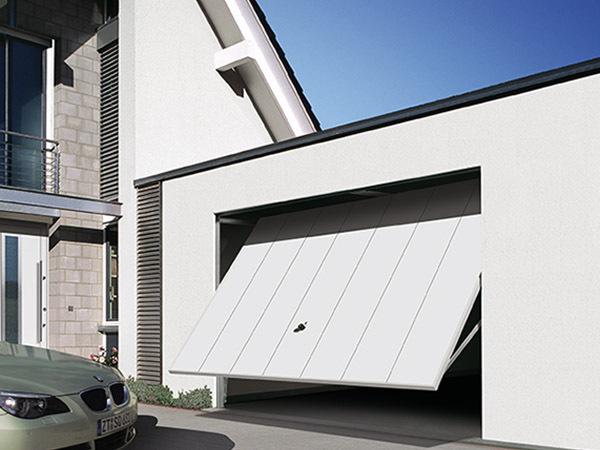 Porte de garage basculante en acier Teckentrup - Serrure anti-effraction - Plus de surfaces et couleurs personnalisables_0