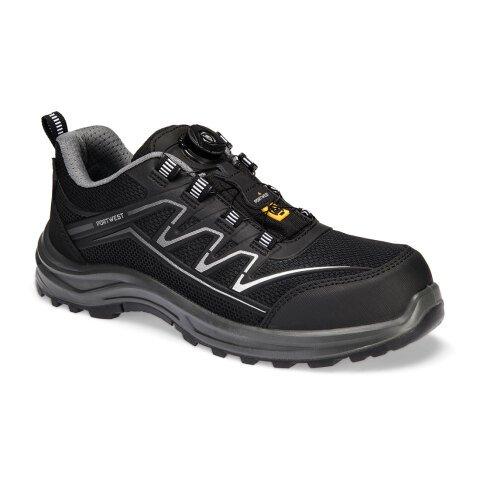 PORTWEST FT32 BASKET COMPOSITE S1PS ESD SR FO NOIR/GRIS - TAILLE 39