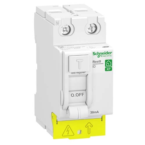 SCHNEIDER RESI9 XP INTERRUPTEUR DIFFÉRENTIEL 63A 30MA TYPE AC 230V - R9PRC263 - SCHNEIDER