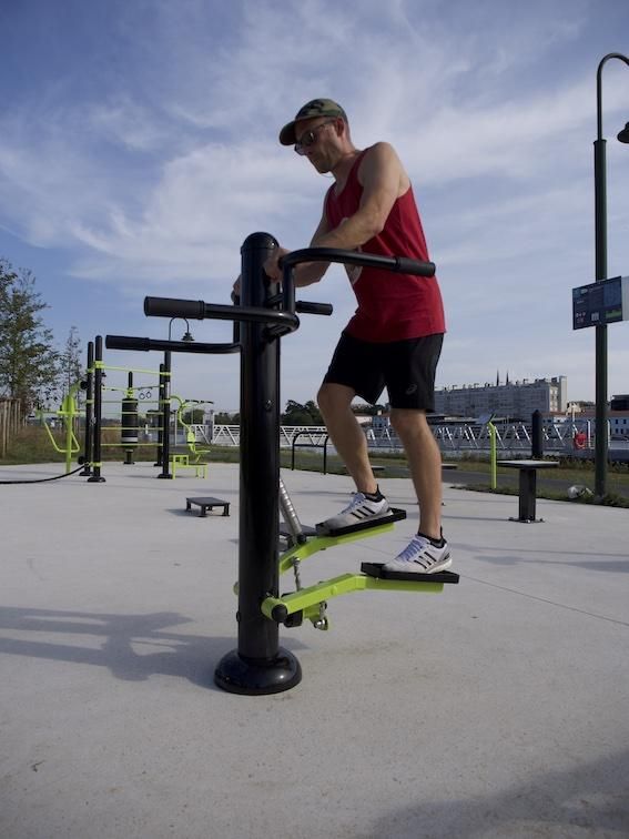 Stepper dips avec réglage de résistance hydraulique - Gamme Piston_1