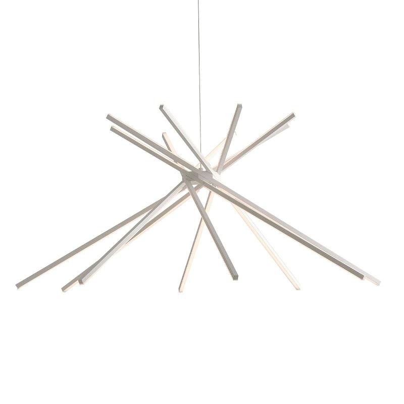 ECO-LIGHT SUSPENSION LED SHANGHAI 8 LAMPES 4 000 K BLANCHE