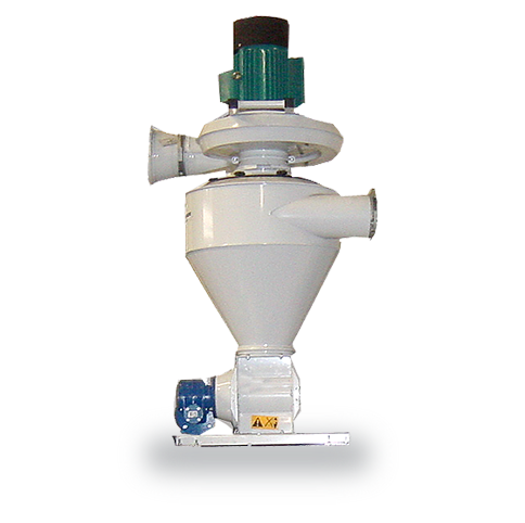 Système MultiEvacuator/PolyVac Kongskilde - transport pneumatique avec ventilateur haute pression et cyclone intégrés_0