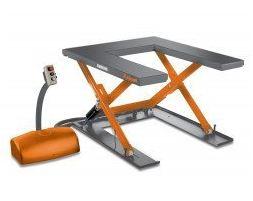 Table élévatrice hydraulique Unicraft SHT 1001 U - 1 tonne - plate-forme en U - 6153101_0