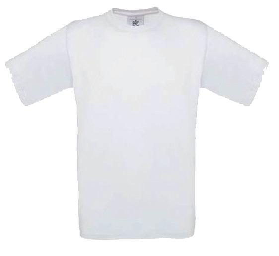 Tee-shirt manches courtes exact 150 blanc txl - sc221 blc t.Xl - 589473_0