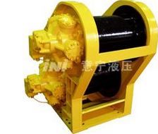 Treuil hydraulique pour pose canalisation - Ini Hydraulic Co., Ltd - breveté avec structure compacte et double tambour_0