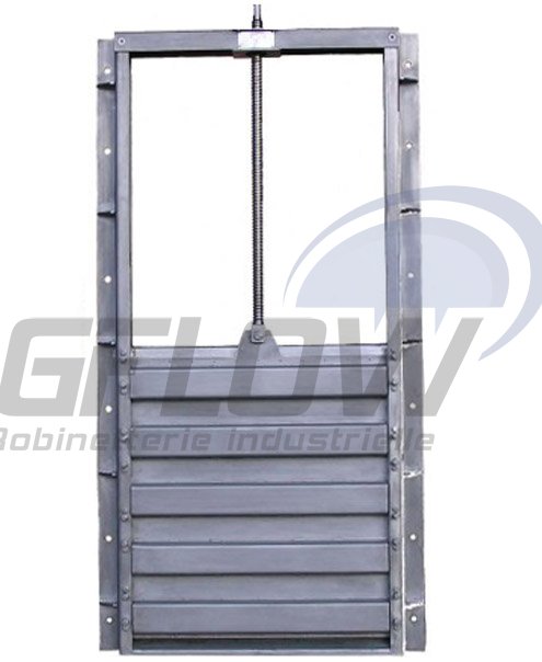 Vanne murale mécano-soudée en inox - DN200 à DN2000 - Étanchéité bidirectionnelle_0