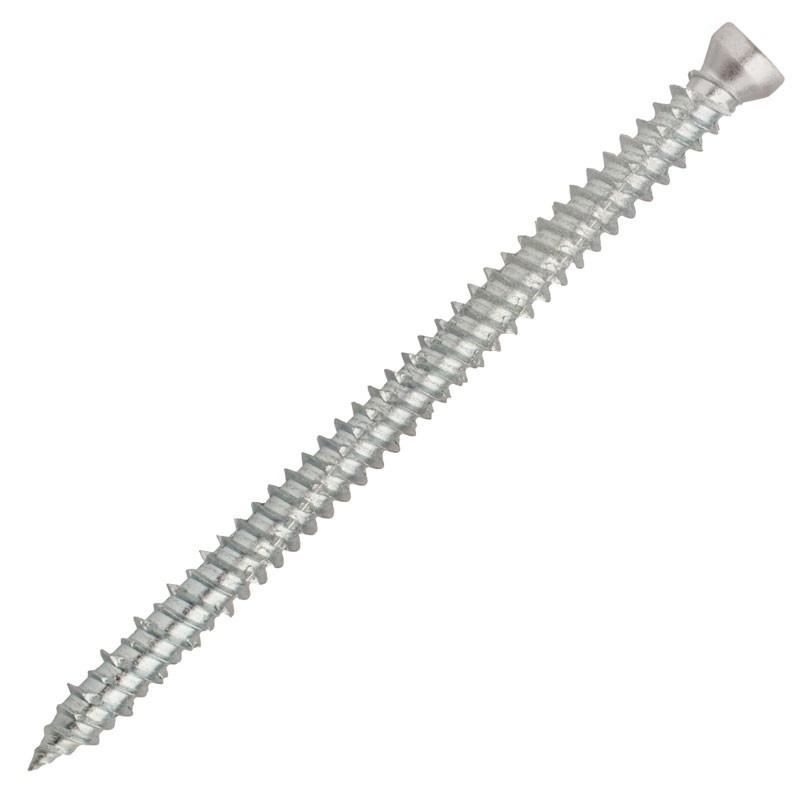 VIS DE FIXATION DIRECTE HUISSERIE TÊTE RÉDUITE ACIER ZINGUÉ 7,5X132 BOÎTE DE 100 - SCELL-IT - VFD75132R