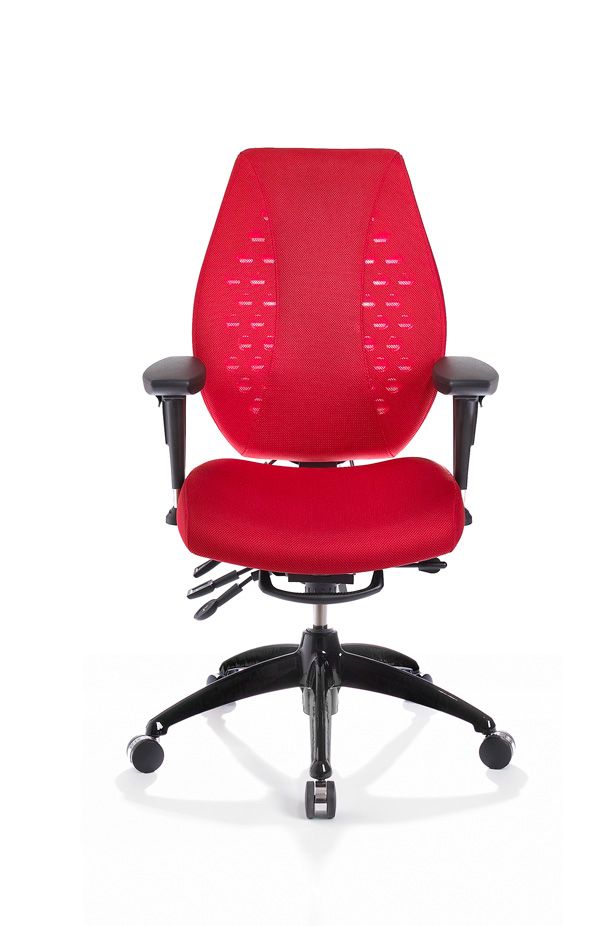 AirCentric - Fauteuil de bureau ergonomique - Synetik Ergodesign - dimensions 19 po l x 24 po h_0