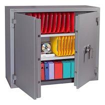 Armoire forte double paroi ignifugée Hartmann 400 litres serrure à clé_0