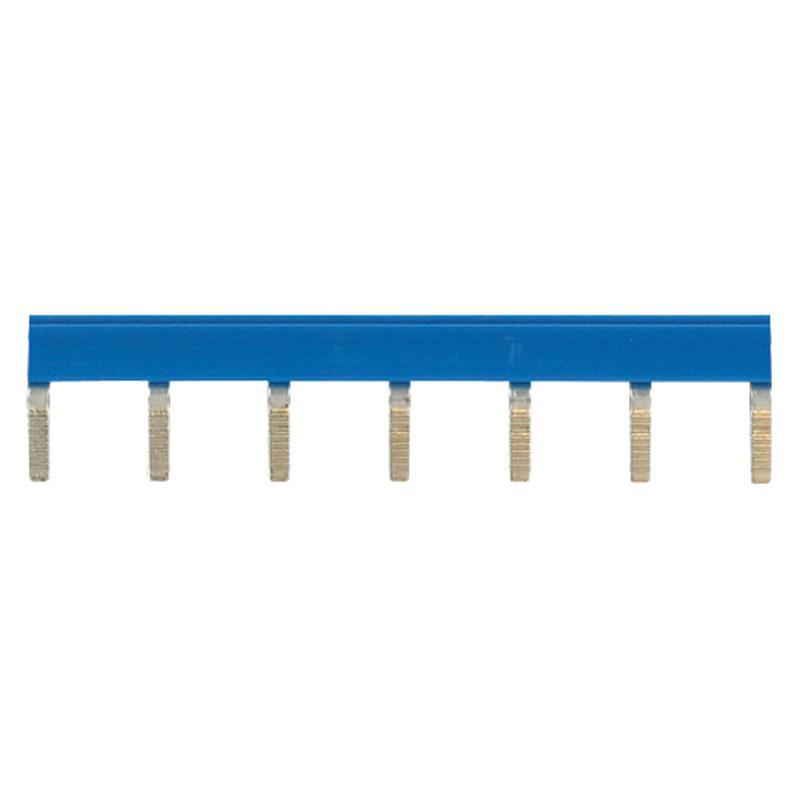 Barre de potentiel bleue 10 pôles - pas de 6.2 mm - compatible série MIRO 6.2_0