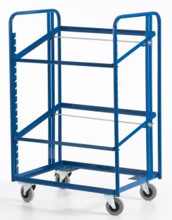 Chariot porte bac - Kalidesk - 200 kg - Norme Europe - CC001-0466_0