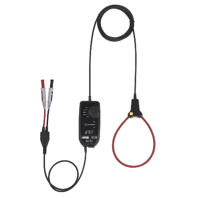 CHAUVIN ARNOUX - MiniFlex MA110 - Capteur flexible d'intensité 3-30-300-3kA/3V - Longueur 35m - Sortie par cordon et fiches mâles 4mm isolées_0