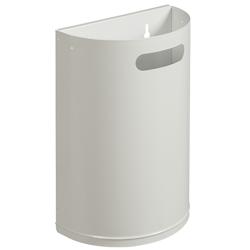 Rossignol - Corbeille décrochable murale 20L ARKEA PREMIUM - blanc - blanc acier 56869_0