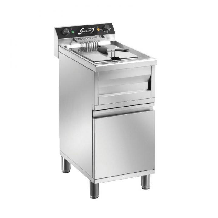 Friteuse simple 9 Litres, 6000 W (TRI) super puissante, sur coffre_0