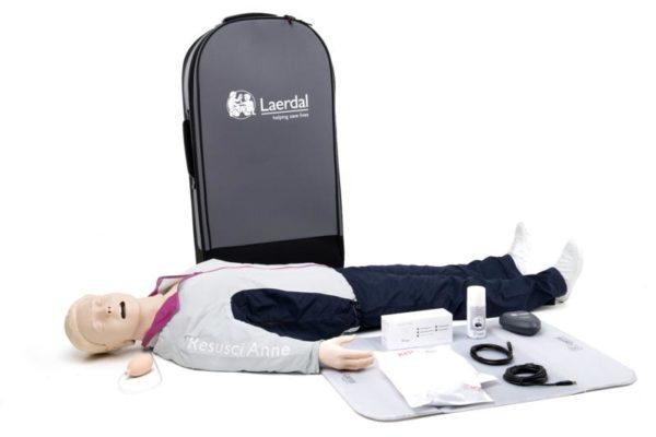 Laerdal resusci anne qcpr corps entier avec tête voies respiratoires_0