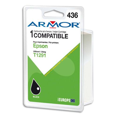 Armor cartouche compatible jet d'encre noir epson t1291 b12592r1_0