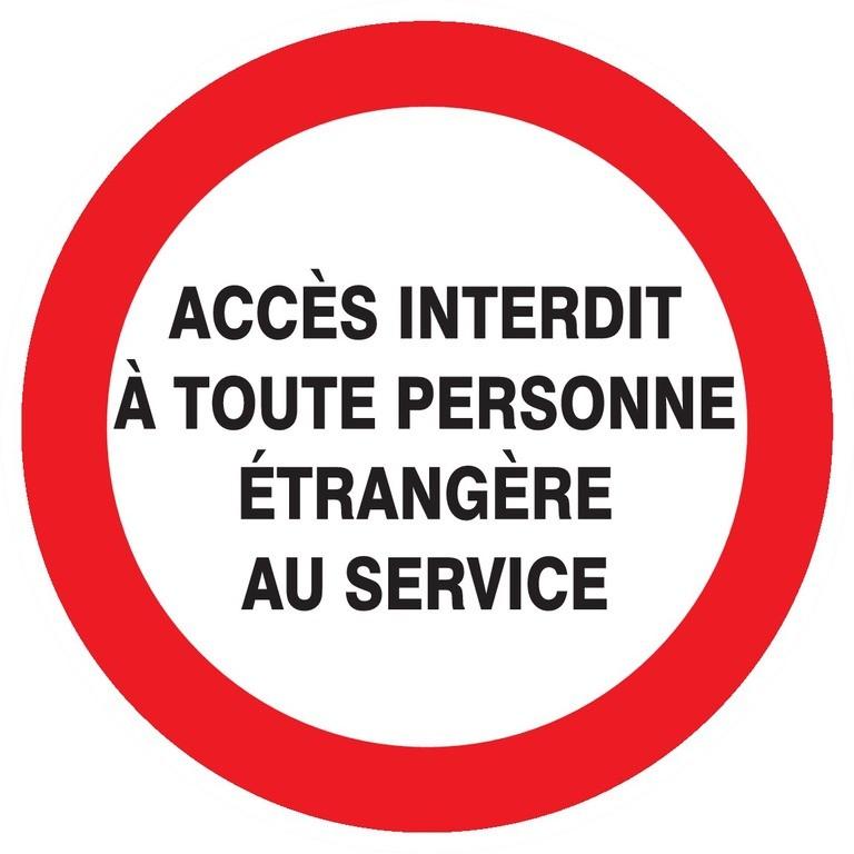 Panneaux adhésifs ronds 180 mm interdictions obligations - ADPNR-TL03/AIES_0