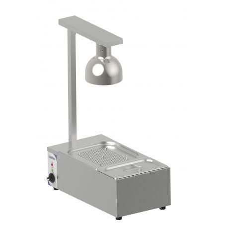 Poste de découpe chauffant avec bain marie CASSELIN CPDCBMFR_0